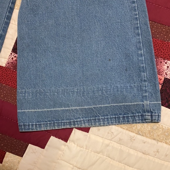 VINTAGE 1970s Bellbottoms, Light-Wash - Picture 2 of 11